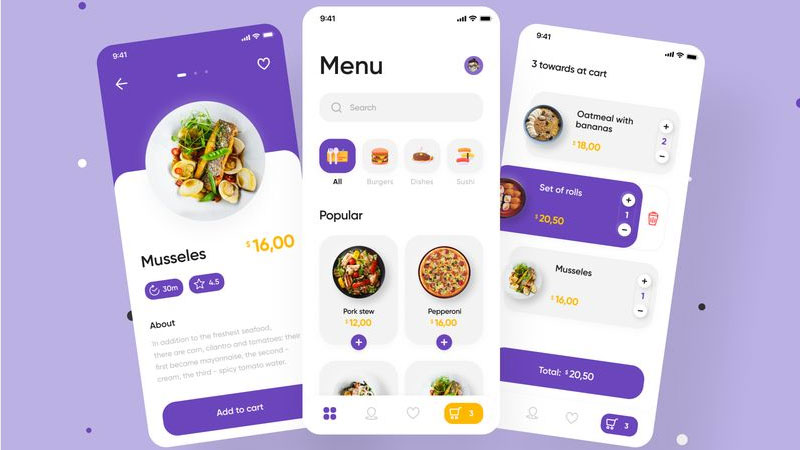 THIẾT KẾ APP MOBILE NẤU ĂN: NHÀ BẾP TÍ HON TRONG TAY BẠN